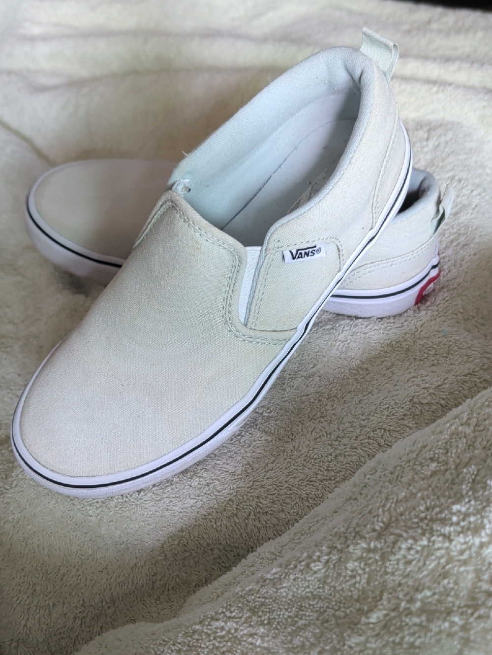 Vans Slip-On Kids Sneakers in White